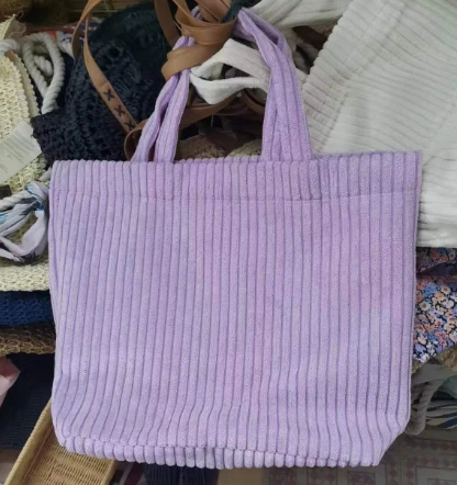 حقيبة تسوق نسائية سروال قصير أرجواني