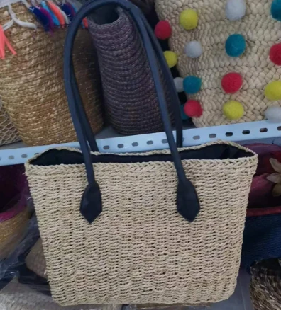 حقيبة نساء مربعة يدوية منسوجة
