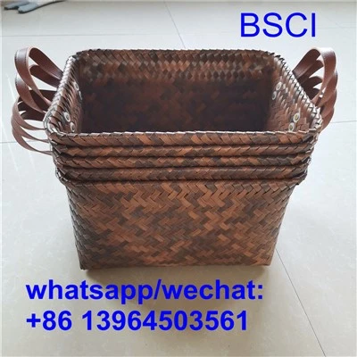 سلال التخزين المصنوعة يدويا
